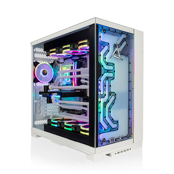 CLX RA Intel Ultimate Temper Ed Gaming Pc White