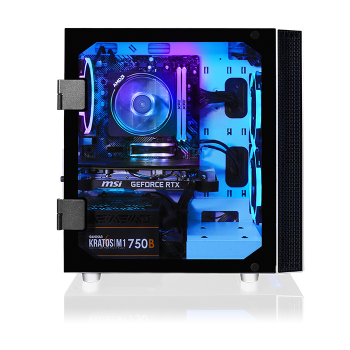 CLX SET Budget Gaming Pc White