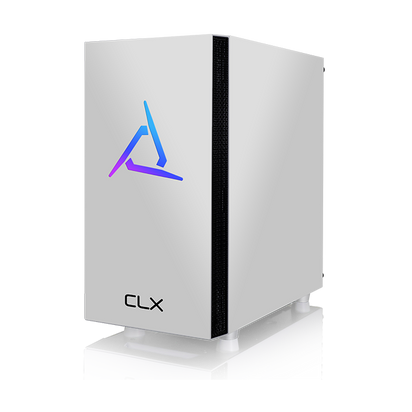 CLX SET Budget Gaming Pc White