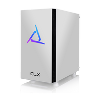 CLX SET Budget Gaming Pc White