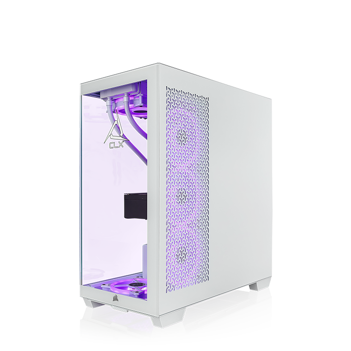 CLX HORUS Gaming Pc White